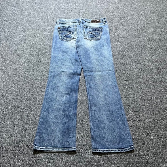 Silver Jeans Denim - Vintage Silver Jeans Lola Bootcut Jeans Size 28 Blue Light Wash Y2K Low Rise